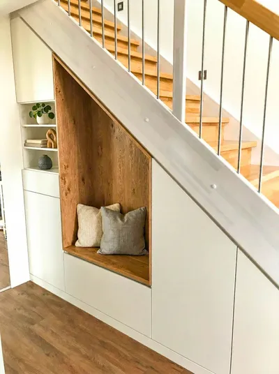 Schranktreppe – Stauraum unter der Treppe